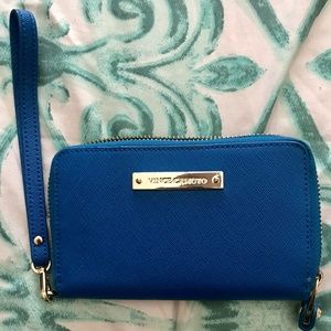 Vince Camuto Blue Wallet/Wrislet